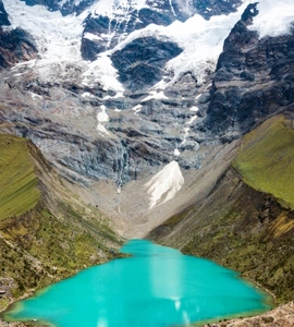 Humantay Lake Peru adventure tour – turquoise glacial lake trekking in the Cusco Andes with Exploor Peru