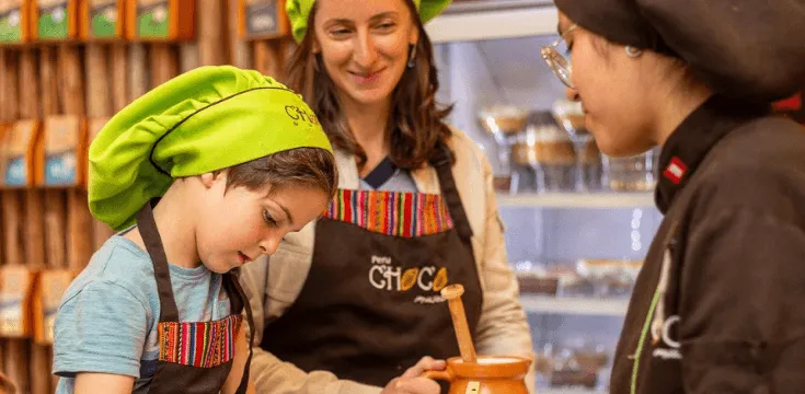 ChocoMuseo chocolate workshop Lima Peru itinerary - 9-Day Peru Family Tour with Exploor Peru