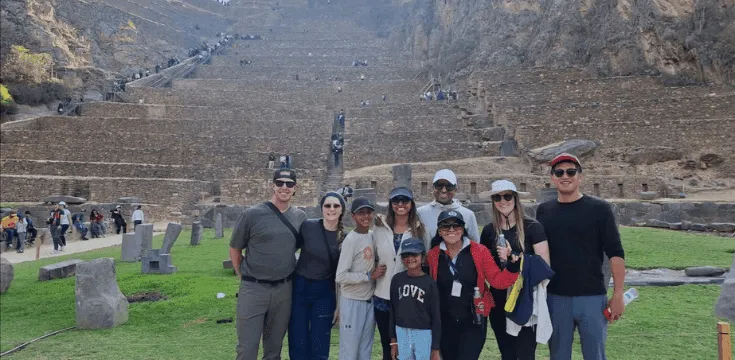 Ollantaytambo Inca fortress Sacred Valley Peru itinerary - 9-Day Peru Family Tour with Exploor Peru